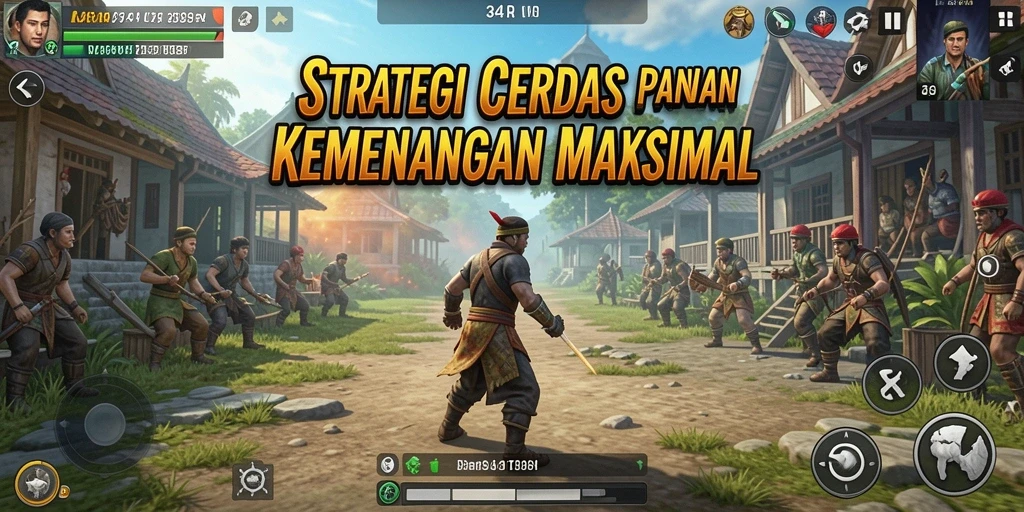 Gameplay menantang dalam 34R dengan strategi yang mendalam.