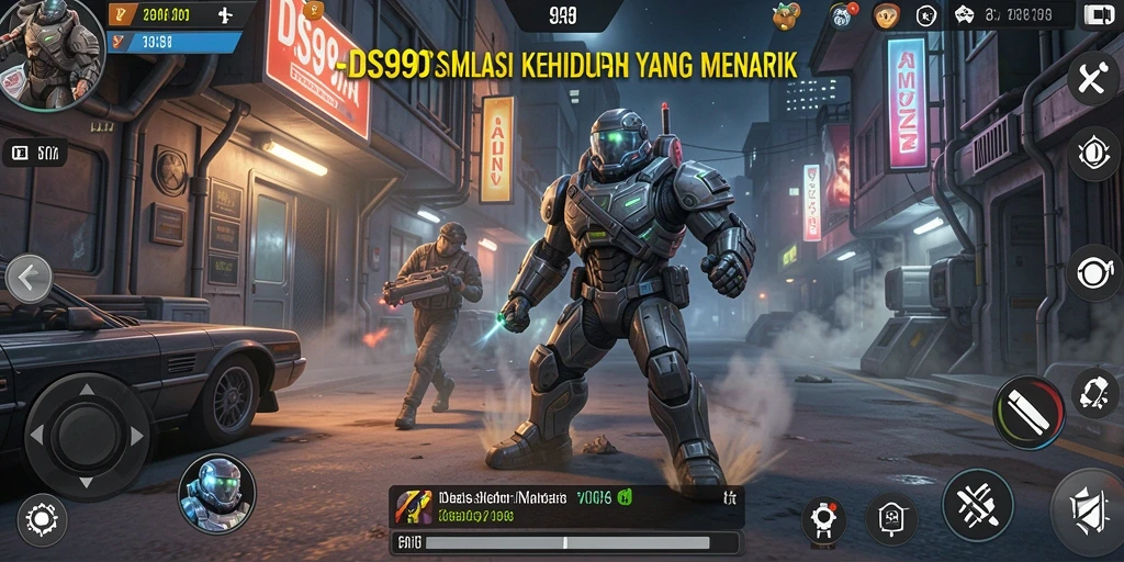 Tampilan gameplay DS99 dengan karakter dan lingkungan yang realistis.