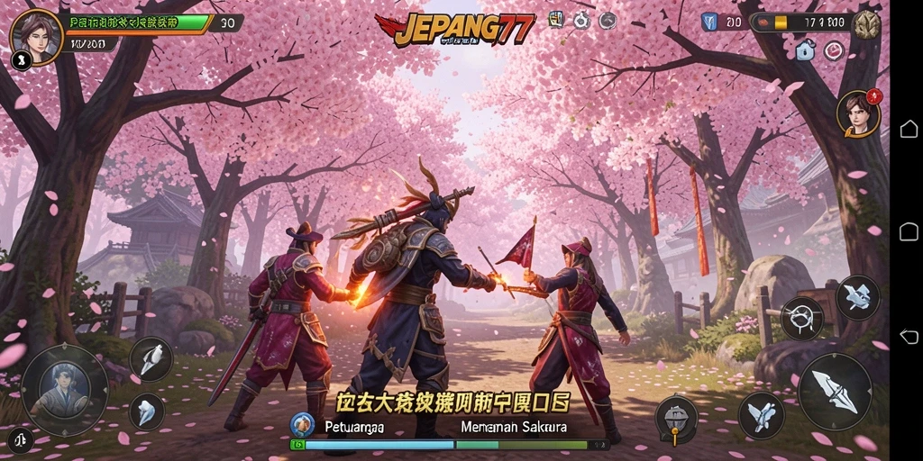 Gameplay menegangkan dan imersif di JEPANG77 dengan grafis yang luar biasa.