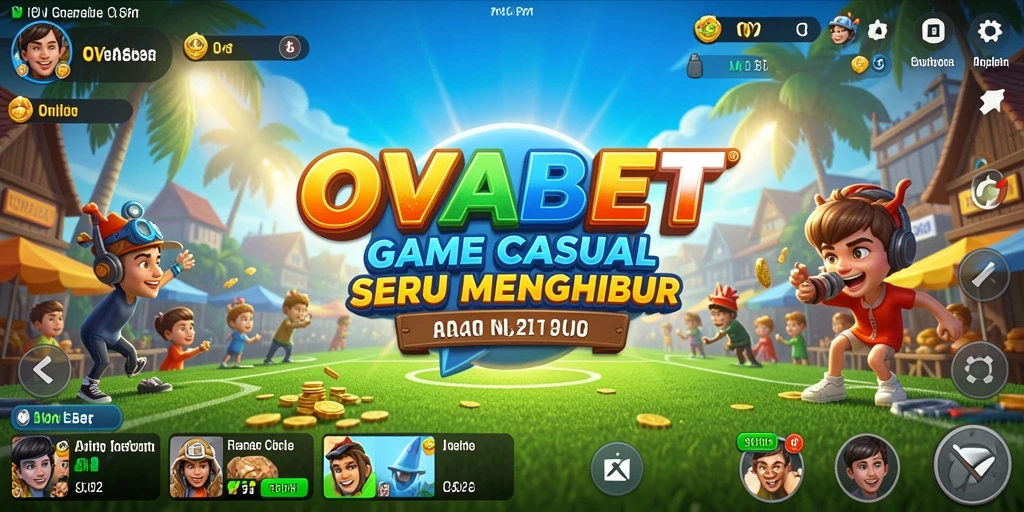 Tampilan gameplay OVABET yang seru dan menghibur.
