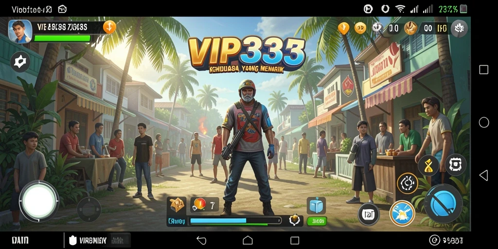 Tampilan menarik dari gameplay VIP333 yang penuh dengan aktivitas.