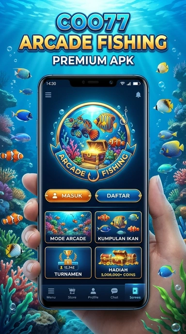 Pengguna menjelajahi kategori aplikasi di coo77.